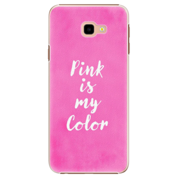 Plastové puzdro iSaprio - Pink is my color - Samsung Galaxy J4+