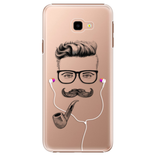 Plastové puzdro iSaprio - Man With Headphones 01 - Samsung Galaxy J4+