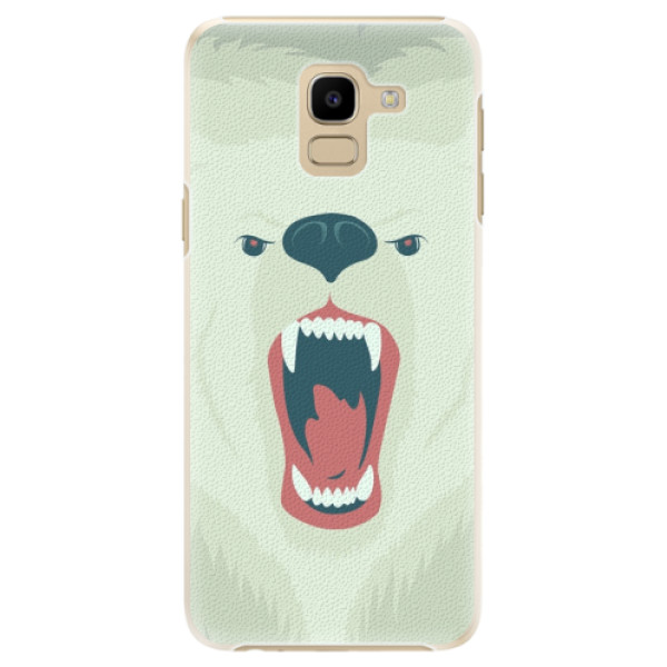 Plastové puzdro iSaprio - Angry Bear - Samsung Galaxy J6