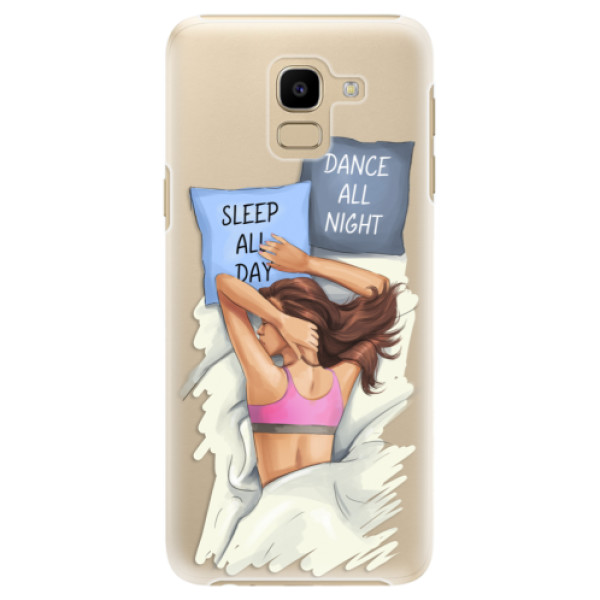 Plastové puzdro iSaprio - Dance and Sleep - Samsung Galaxy J6