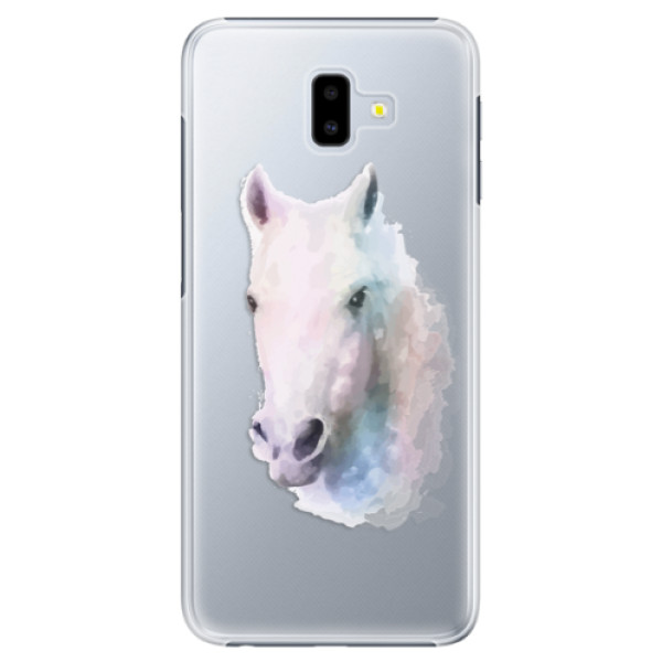Plastové puzdro iSaprio - Horse 01 - Samsung Galaxy J6+