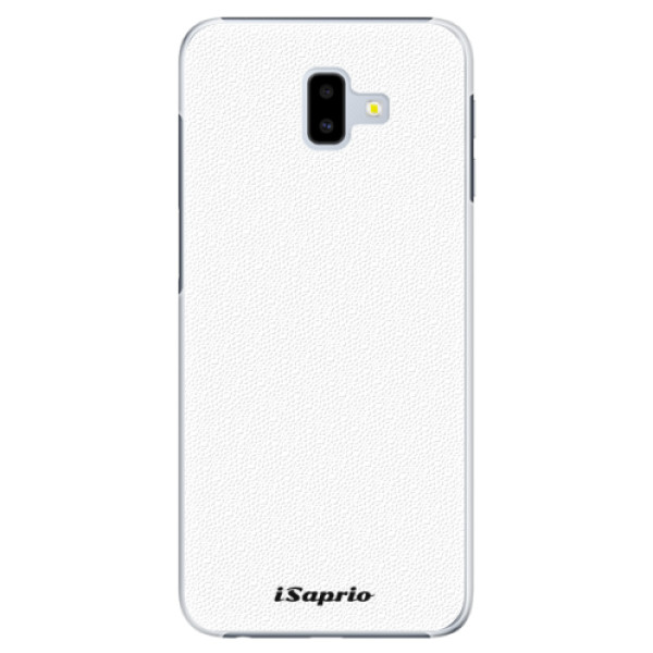 Plastové puzdro iSaprio - 4Pure - bílý - Samsung Galaxy J6+
