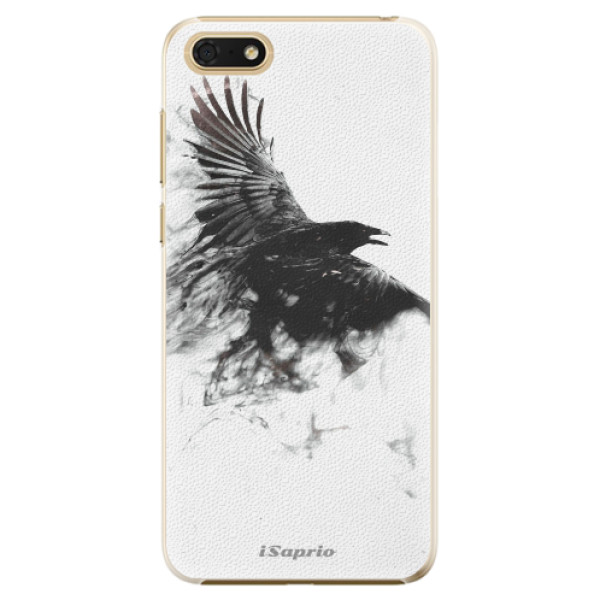 Plastové puzdro iSaprio - Dark Bird 01 - Huawei Honor 7S