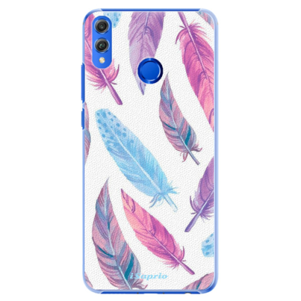 Plastové puzdro iSaprio - Feather Pattern 10 - Huawei Honor 8X