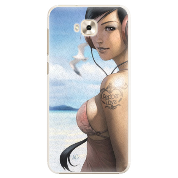 Plastové puzdro iSaprio - Girl 02 - Asus ZenFone 4 Selfie ZD553KL