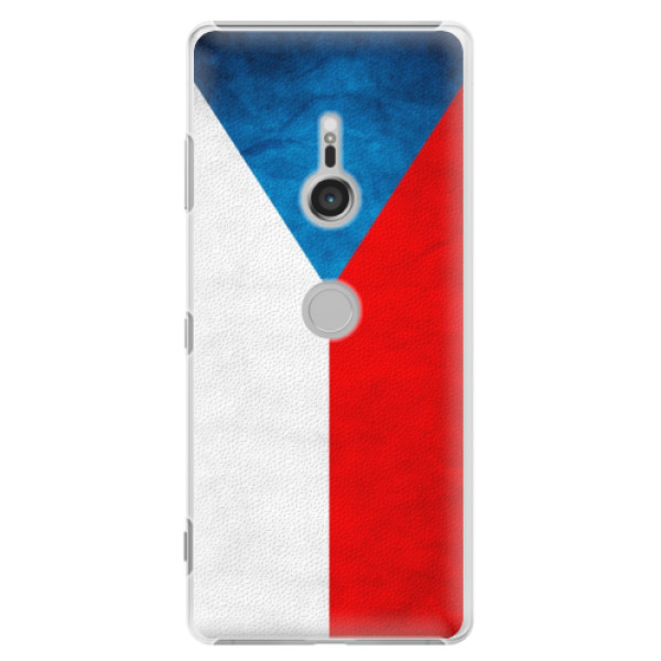 Plastové puzdro iSaprio - Czech Flag - Sony Xperia XZ3