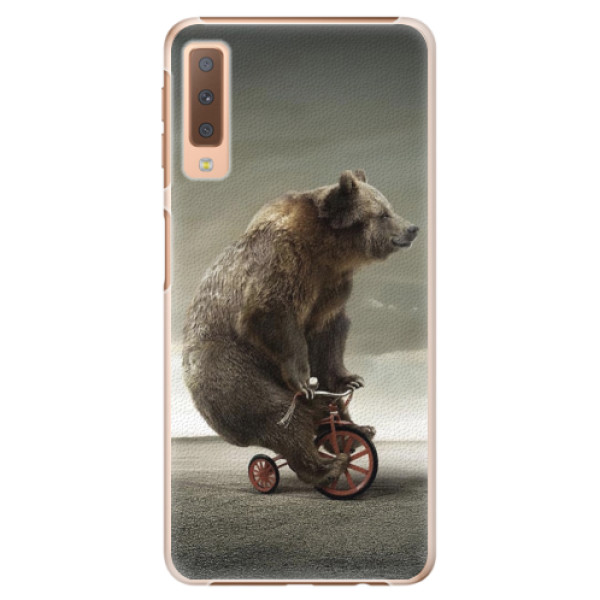 Plastové puzdro iSaprio - Bear 01 - Samsung Galaxy A7 (2018)