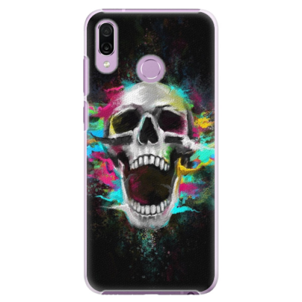 Plastové puzdro iSaprio - Skull in Colors - Huawei Honor Play