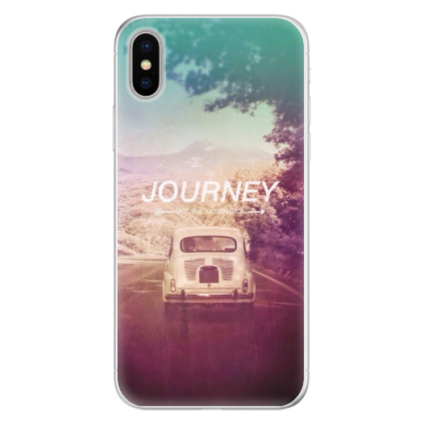 Silikónové puzdro iSaprio - Journey - iPhone X
