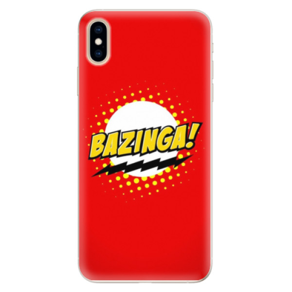 Silikónové puzdro iSaprio - Bazinga 01 - iPhone XS Max