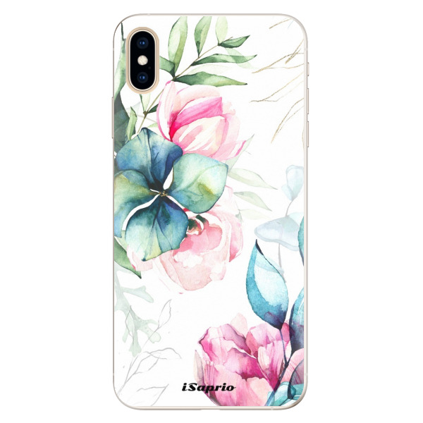 Silikónové puzdro iSaprio - Flower Art 01 - iPhone XS Max