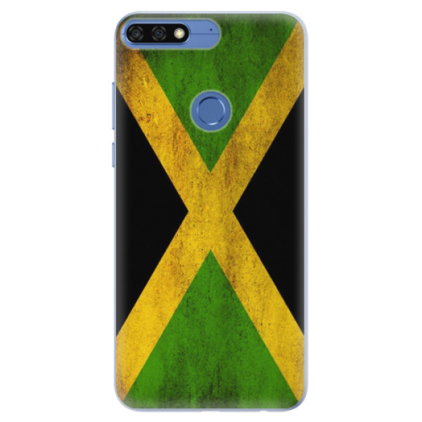 Silikónové puzdro iSaprio - Flag of Jamaica - Huawei Honor 7C