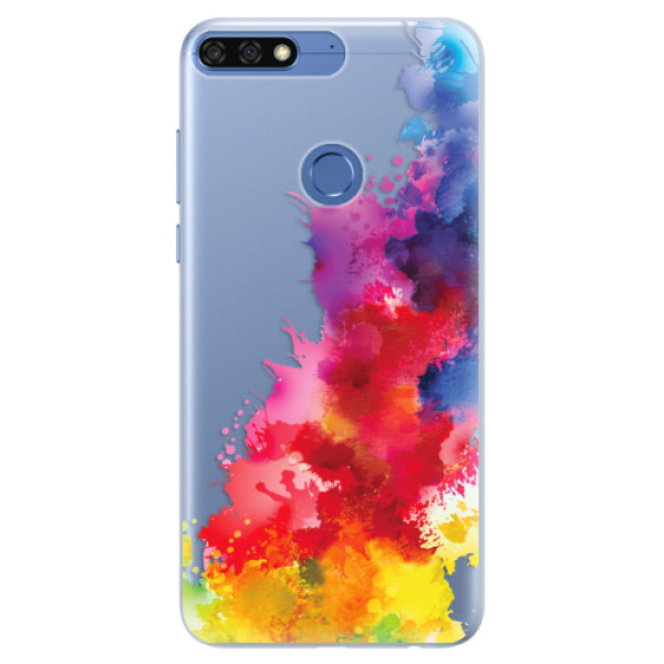 Silikónové puzdro iSaprio - Color Splash 01 - Huawei Honor 7C