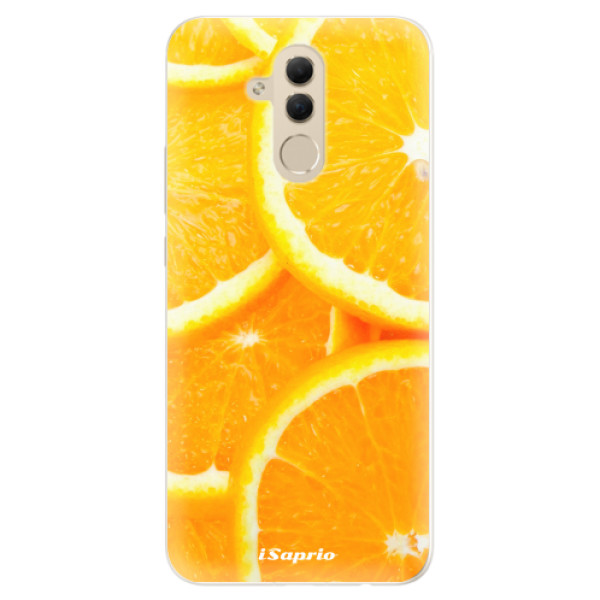 Silikónové puzdro iSaprio - Orange 10 - Huawei Mate 20 Lite