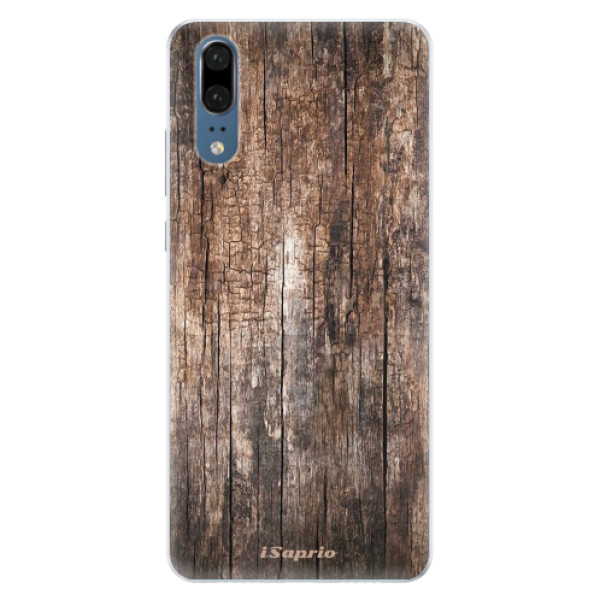 Silikónové puzdro iSaprio - Wood 11 - Huawei P20