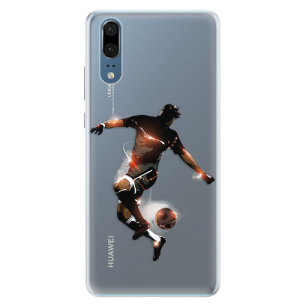 Silikónové puzdro iSaprio - Fotball 01 - Huawei P20