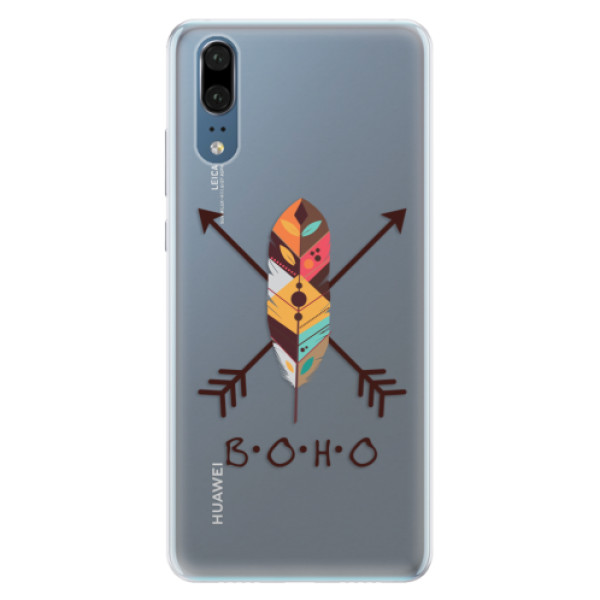 Silikónové puzdro iSaprio - BOHO - Huawei P20