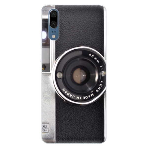Silikónové puzdro iSaprio - Vintage Camera 01 - Huawei P20
