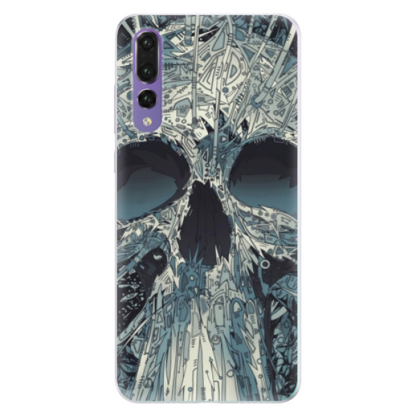 Silikónové puzdro iSaprio - Abstract Skull - Huawei P20 Pro