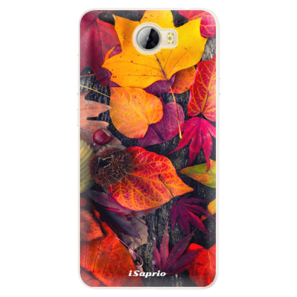 Silikónové puzdro iSaprio - Autumn Leaves 03 - Huawei Y5 II / Y6 II Compact
