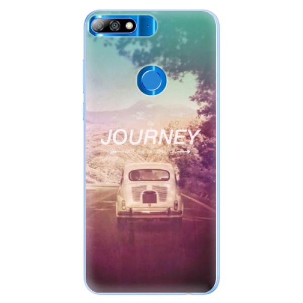 Silikónové puzdro iSaprio - Journey - Huawei Y7 Prime 2018