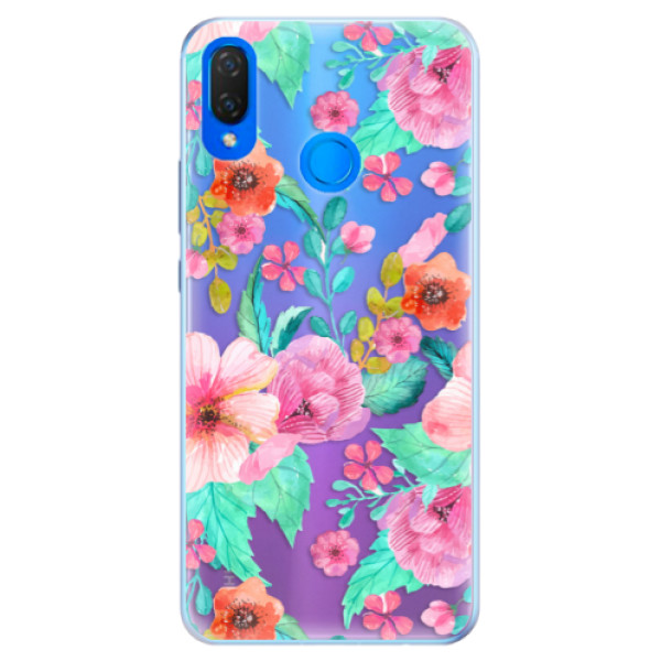 Silikónové puzdro iSaprio - Flower Pattern 01 - Huawei Nova 3i