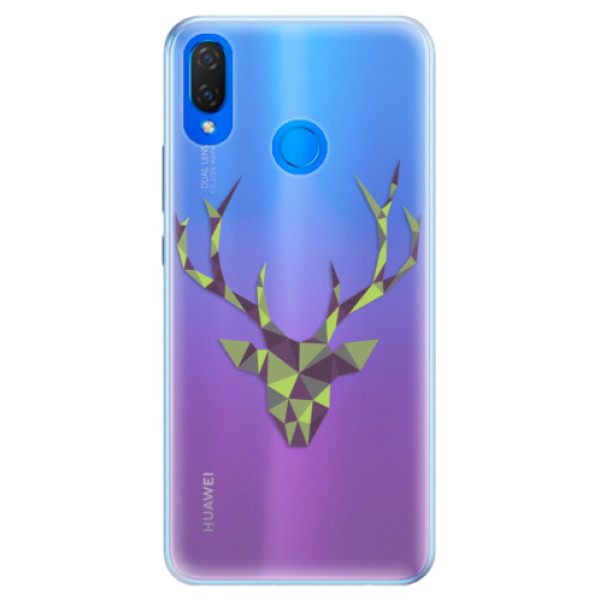 Silikónové puzdro iSaprio - Deer Green - Huawei Nova 3i