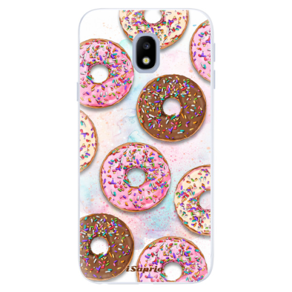 Silikónové puzdro iSaprio - Donuts 11 - Samsung Galaxy J3 2017
