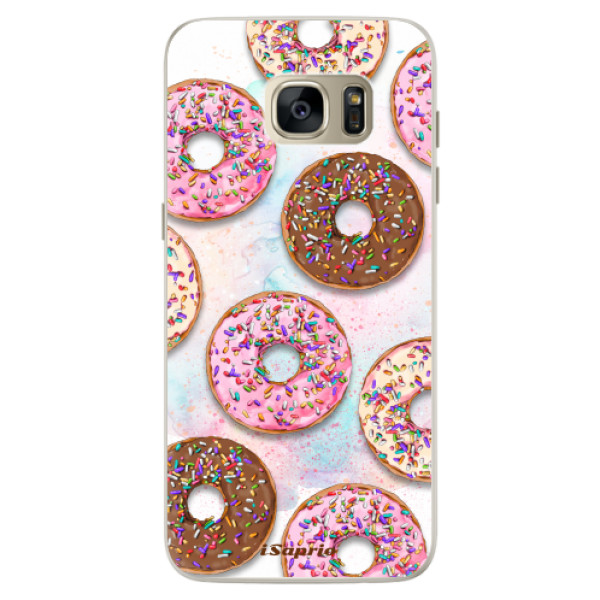 Silikónové puzdro iSaprio - Donuts 11 - Samsung Galaxy S7