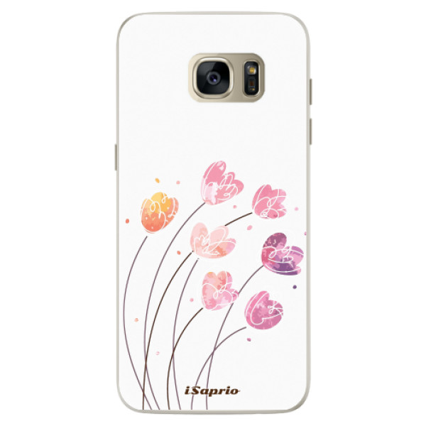 Silikónové puzdro iSaprio - Flowers 14 - Samsung Galaxy S7