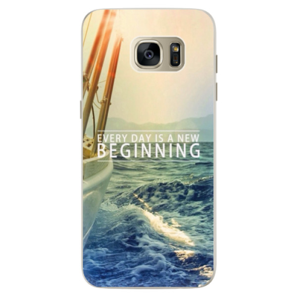Silikónové puzdro iSaprio - Beginning - Samsung Galaxy S7 Edge