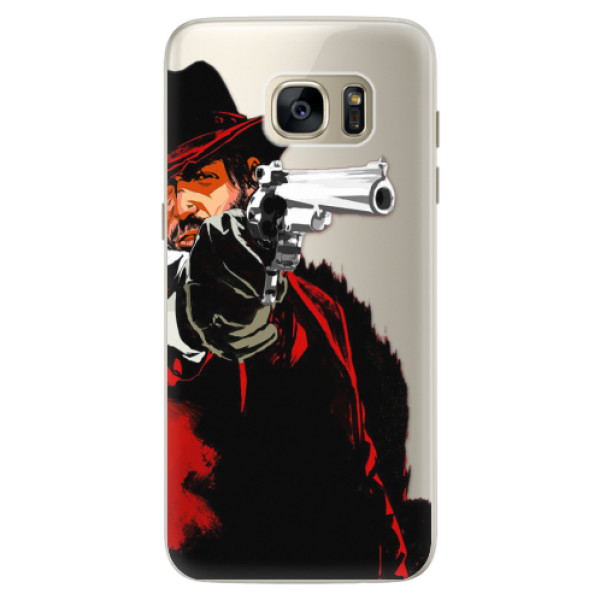 Silikónové puzdro iSaprio - Red Sheriff - Samsung Galaxy S7 Edge