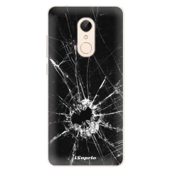 Silikónové puzdro iSaprio - Broken Glass 10 - Xiaomi Redmi 5