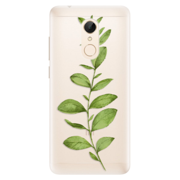 Silikónové puzdro iSaprio - Green Plant 01 - Xiaomi Redmi 5