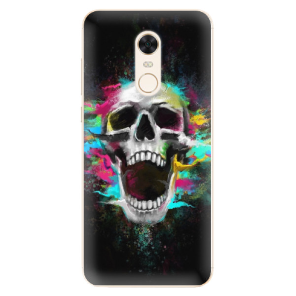 Silikónové puzdro iSaprio - Skull in Colors - Xiaomi Redmi 5 Plus