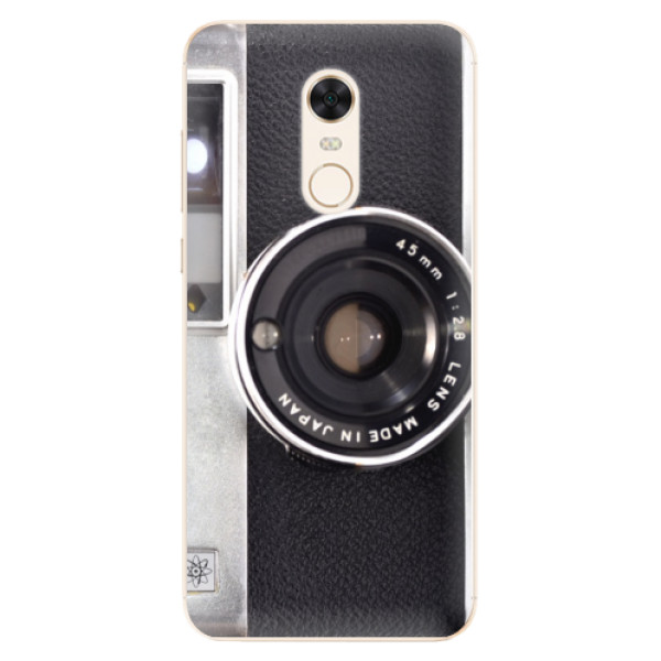 Silikónové puzdro iSaprio - Vintage Camera 01 - Xiaomi Redmi 5 Plus