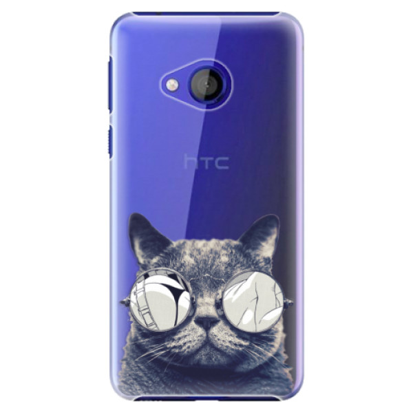 Plastové puzdro iSaprio - Crazy Cat 01 - HTC U Play