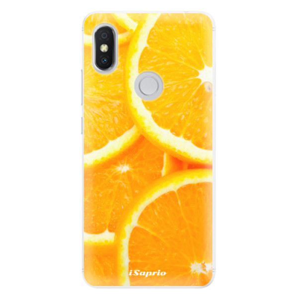 Silikónové puzdro iSaprio - Orange 10 - Xiaomi Redmi S2
