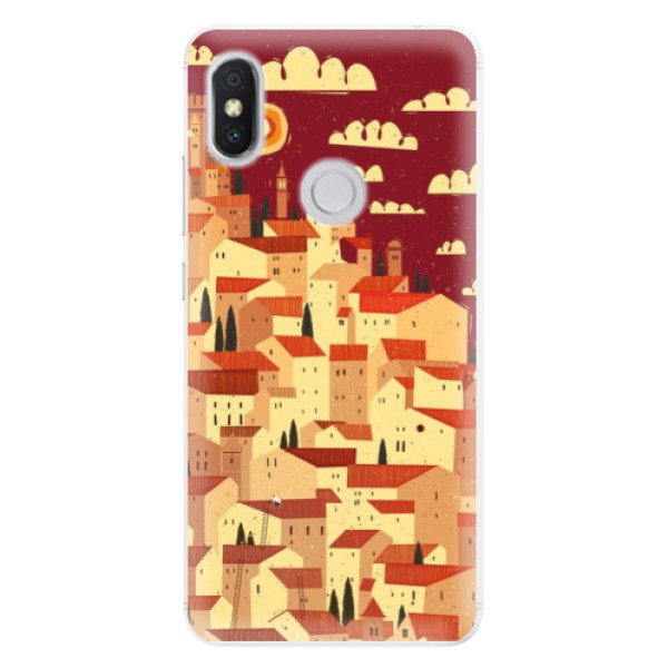 Silikónové puzdro iSaprio - Mountain City - Xiaomi Redmi S2