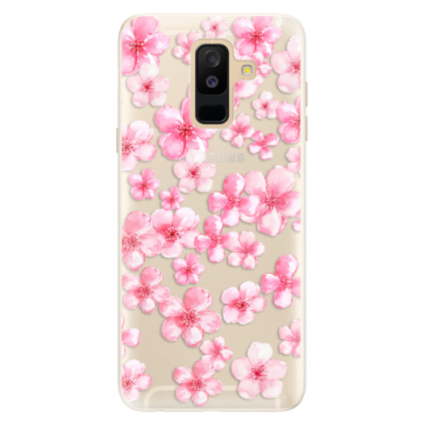 Silikónové puzdro iSaprio - Flower Pattern 05 - Samsung Galaxy A6+