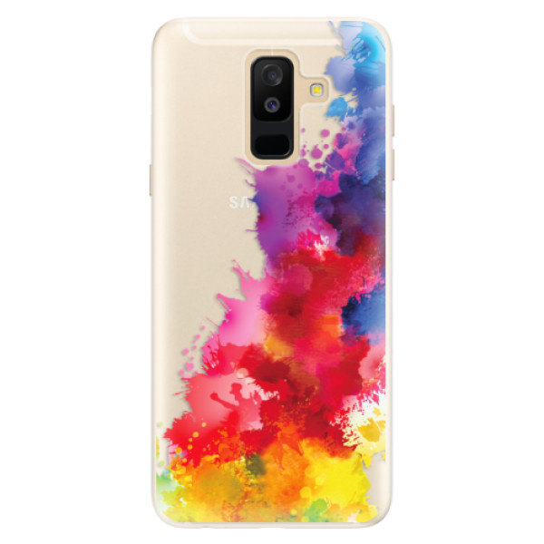 Silikónové puzdro iSaprio - Color Splash 01 - Samsung Galaxy A6+
