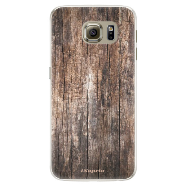 Silikónové puzdro iSaprio - Wood 11 - Samsung Galaxy S6