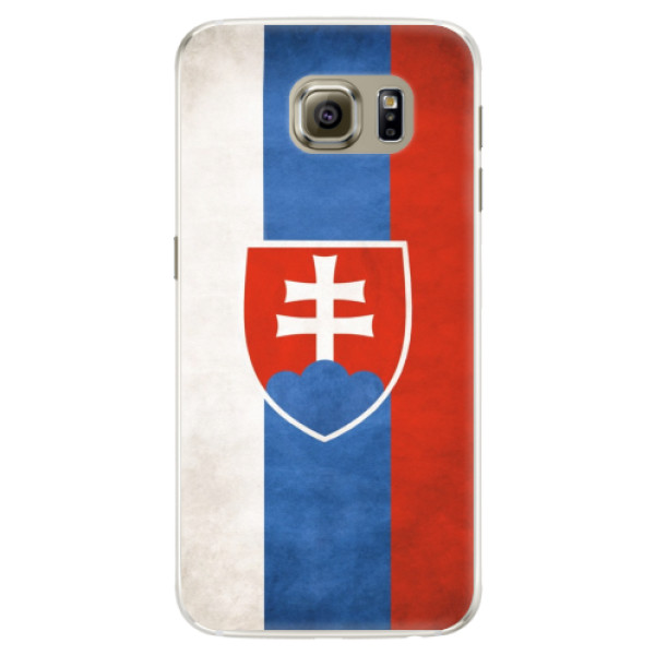 Silikónové puzdro iSaprio - Slovakia Flag - Samsung Galaxy S6