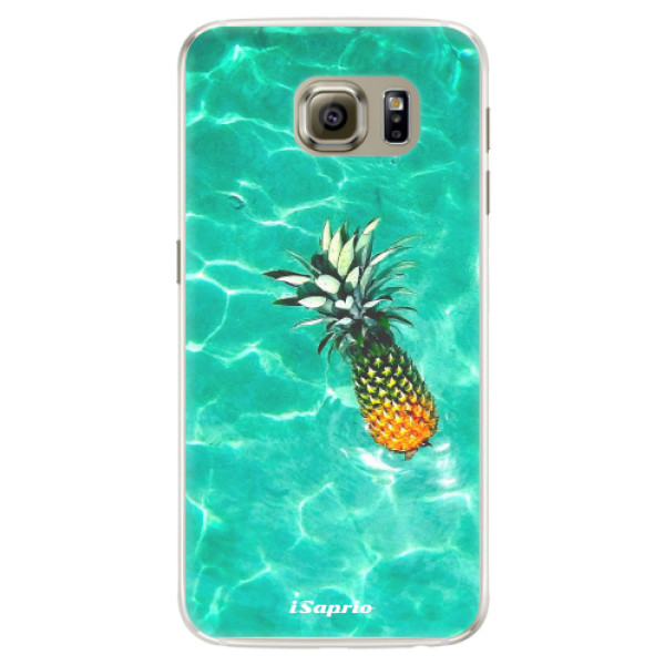 Silikónové puzdro iSaprio - Pineapple 10 - Samsung Galaxy S6 Edge