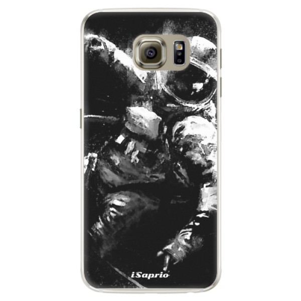 Silikónové puzdro iSaprio - Astronaut 02 - Samsung Galaxy S6 Edge
