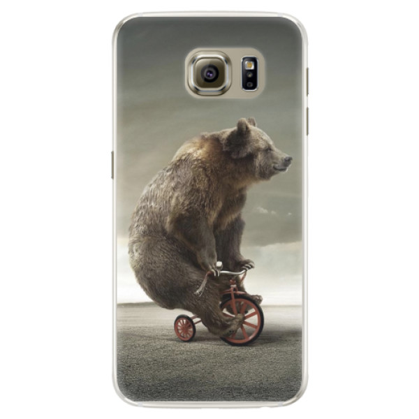 Silikónové puzdro iSaprio - Bear 01 - Samsung Galaxy S6 Edge