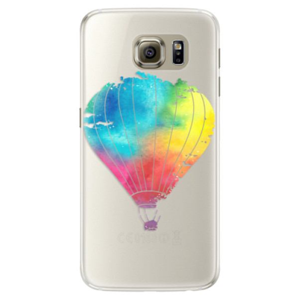 Silikónové puzdro iSaprio - Flying Baloon 01 - Samsung Galaxy S6 Edge