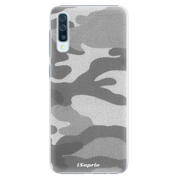 Plastové puzdro iSaprio - Gray Camuflage 02 - Samsung Galaxy A50