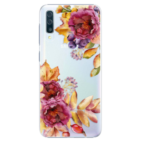Plastové puzdro iSaprio - Fall Flowers - Samsung Galaxy A50