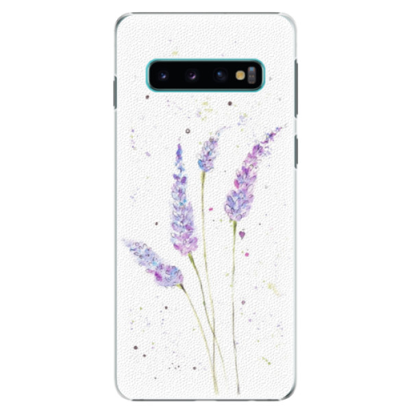 Plastové puzdro iSaprio - Lavender - Samsung Galaxy S10